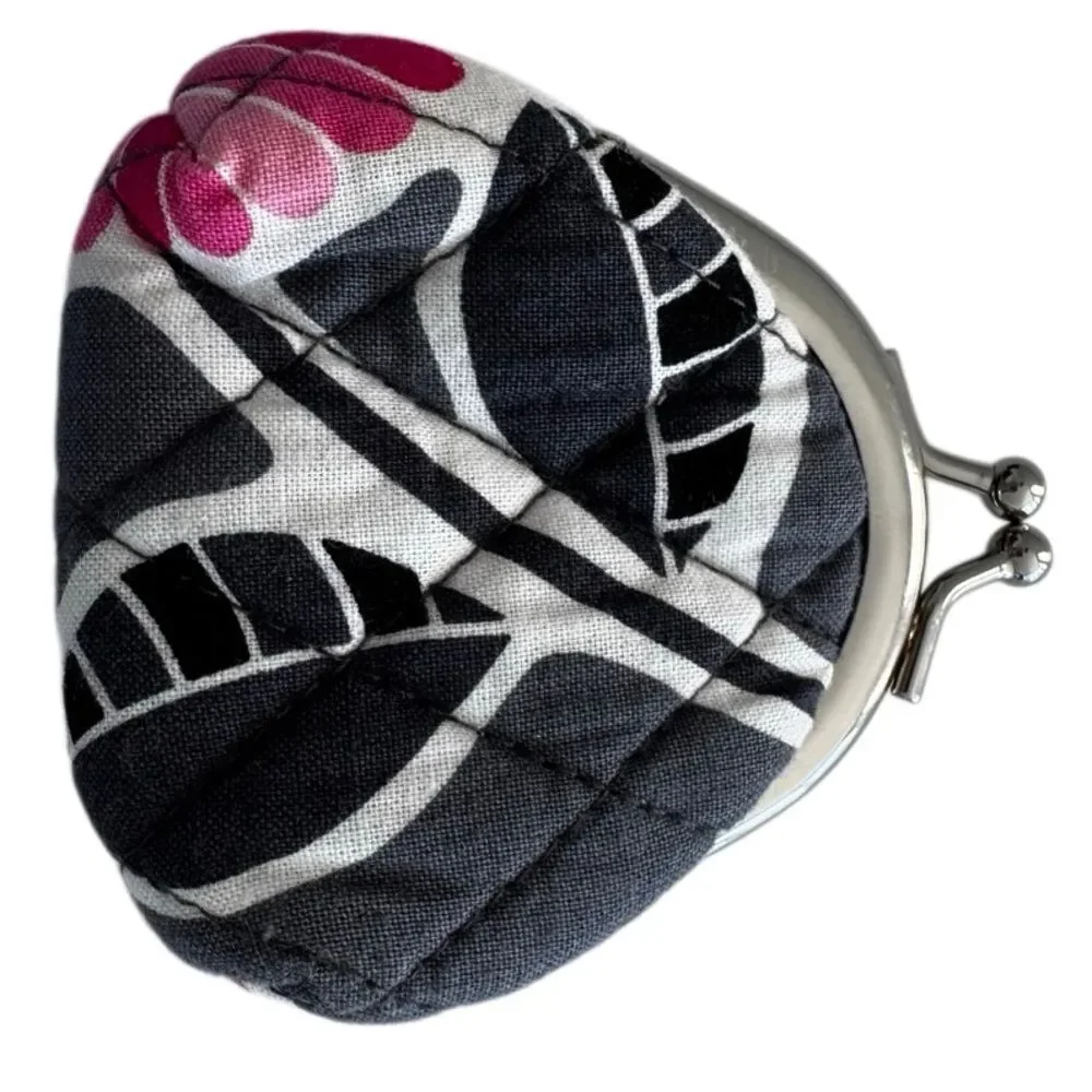 NWOT VERA BRADLEY COIN PURSE BALL SNAP CLOSURE